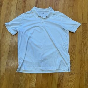 Men's White Polo Shirt